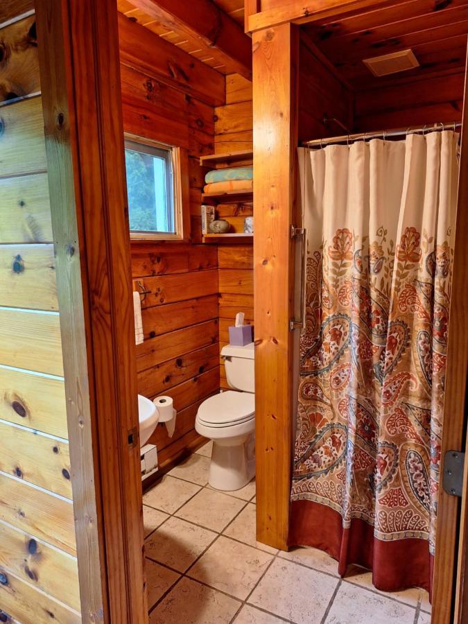 Neshannock Creekside Log Cabin Volant エクステリア 写真